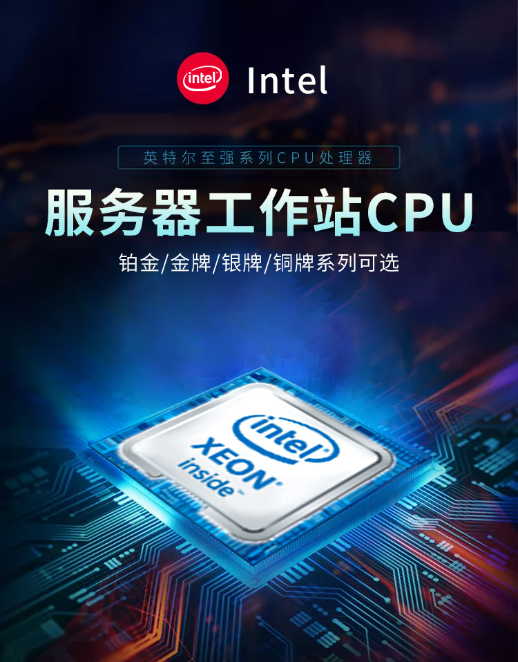 至强银牌\/铜牌系列 服务器\/工作站\/cpu\/处理器d 英特尔
